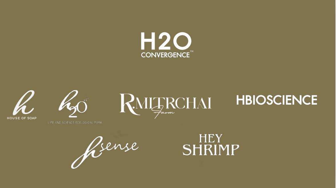 H2O Convergence · House of Soap · Life & Science Ecological Park · R. Mitrchai Farm · HBIOSCIENCE · h sense · HEY SHRIMP