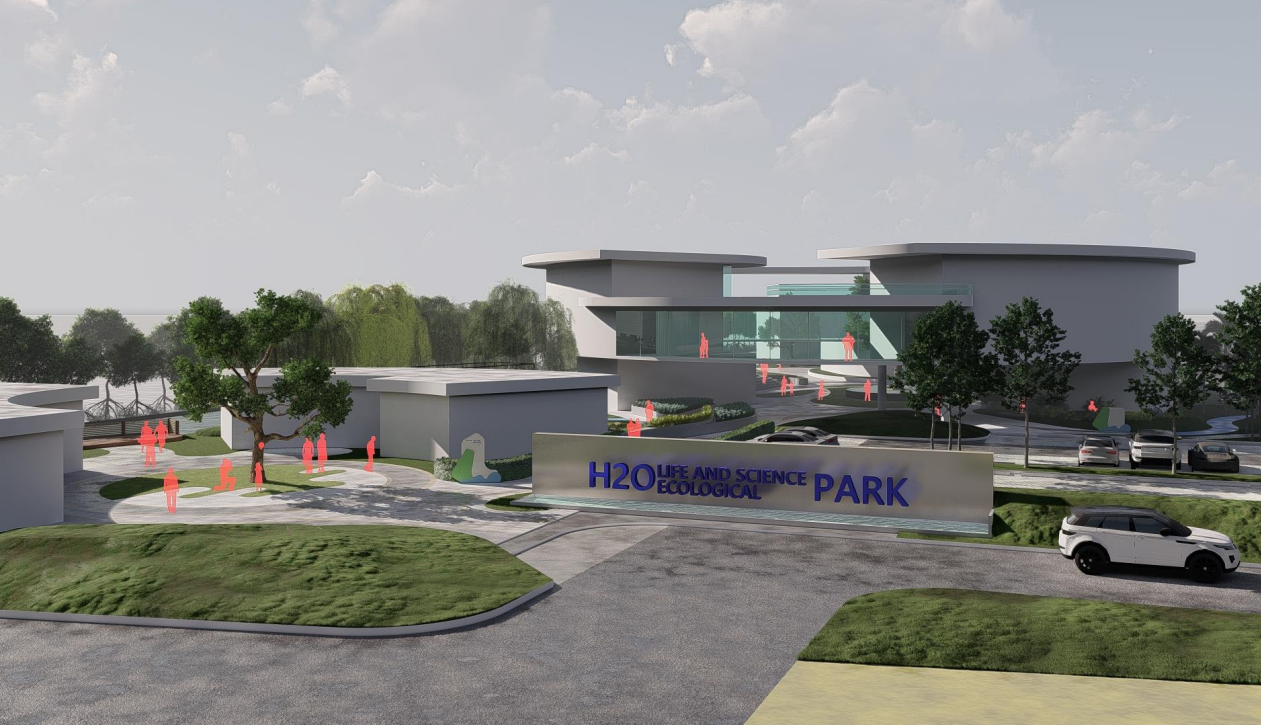 ภาพแนวคิดอาคาร HBIOSCIENCE ที่เจ้าของระบุ ไม่ใช่ภาพยืนยันการก่อสร้างแล้วเสร็จ